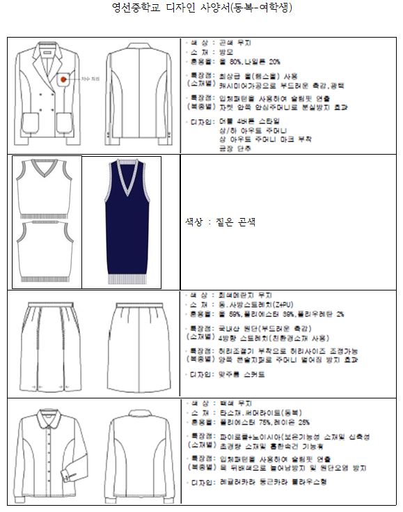 교복 규정