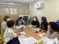 기초학력신장 수업을 위한 교사 협의 및 전문적학습공동체 협의모습  상세보기