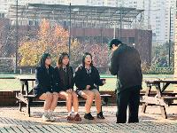 졸업식 영상 인터뷰 촬영 현장 상세보기