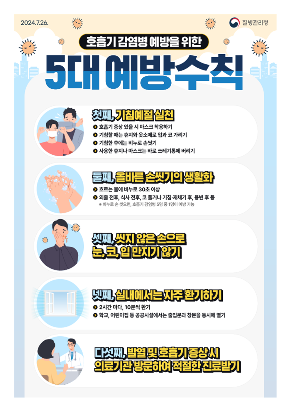 호흡기 감염병 예방을 위한 5대 예방수칙001.png