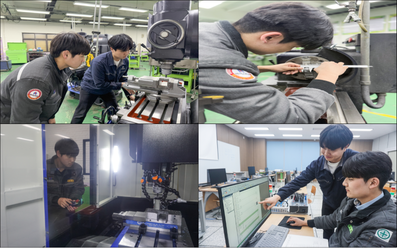 자동차부품가공과정