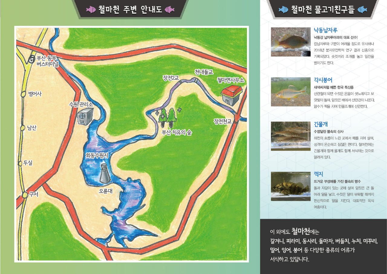 철마천 홍보 자료 제작(초록물고기) 상세보기